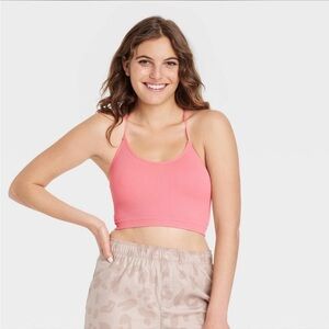 Pink Women's Crop Top